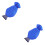 2Pcs Car Snow Gloves Handheld Ice Removal Tool For Auto Window 6