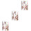 3Pcs Glitter Binder Notebook Shell For Scrapbooking And Office Use 5