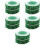 10 Rolls Christmas Tree Hanging Decor Ribbon With Snowflake Pattern 7