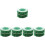 10 Rolls Christmas Tree Hanging Decor Ribbon With Snowflake Pattern 5