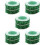 10 Rolls Christmas Tree Hanging Decor Ribbon With Snowflake Pattern 8