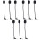 9 Pcs Portable Small Microphone For Phones Computers Home Office 3