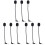 9 Pcs Portable Small Microphone For Phones Computers Home Office 2