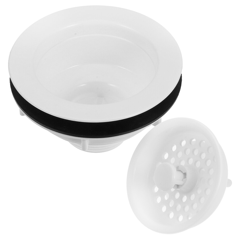 3Pcs Sink Strainer Basket Drain Stopper Universal Plastic Food Catcher 034170806230