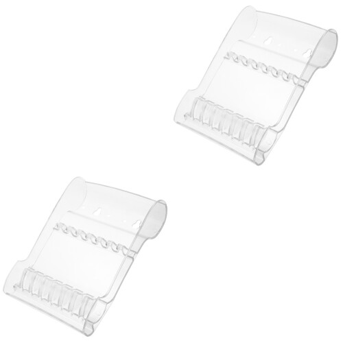 2 Sets Hairdressing Scissor Rack Barber Stand Versatile Bracket 2