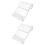 2 Sets Hairdressing Scissor Rack Barber Stand Versatile Bracket 5