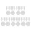150 Pcs Replacement Aroma Pads For Humidifiers 8