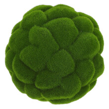 Mossbollen decoratie, kunstmos bollen 10 cm voor , bruiloft, feest