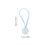 10St Blauwe Kinder Haarbanden Set Ponytail Houder Accessoires 2