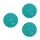 3 Pcs Fabric Self- Round Rotating Cutting Mat 11
