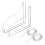 10 Pcs Wash Basin Guards Water Barrier To Prevent Splashing 1