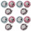4 Sets Ballet Hair Accessories For Girls Bun Nets 7