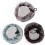 4 Sets Ballet Hair Accessories For Girls Bun Nets 2