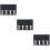 3Pcs Wall Mounted Hair Clipper Holder Bracket 11