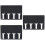 3Pcs Wall Mounted Hair Clipper Holder Bracket 9