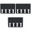 3Pcs Wall Mounted Hair Clipper Holder Bracket 5