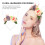 Multi Flower Headband Bunny Ears for Women Easter Decoration 10