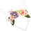Multi Flower Headband Bunny Ears for Women Easter Decoration 4