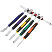6-in-1 roestvrijstalen opener voor telefoon tablet laptop smartwatch