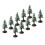 Mini Artificial Christmas Tree Cake Ornament 2