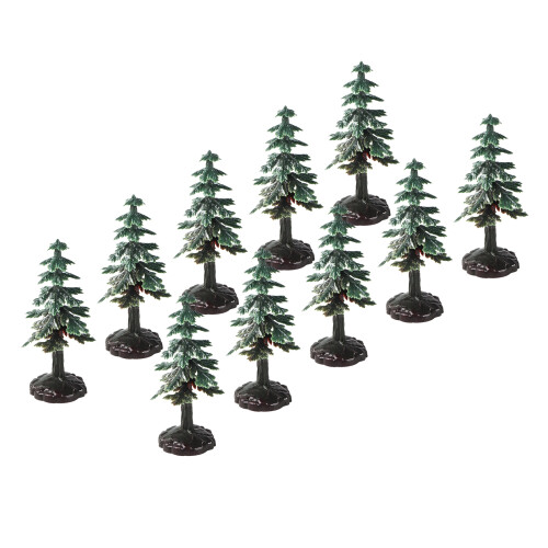 Mini Artificial Christmas Tree Cake Ornament 1