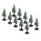 Mini Artificial Christmas Tree Cake Ornament 3