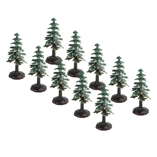 Mini Artificial Christmas Tree Cake Ornament 2