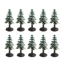 Mini Artificial Christmas Tree Cake Ornament