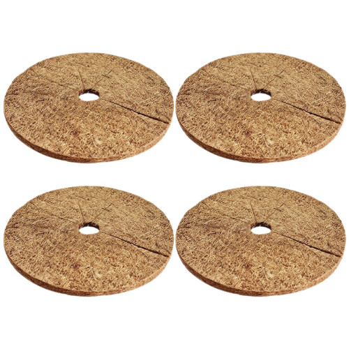4 kokosplantenmatten bloemmulch voor bloempotten accessoires 1