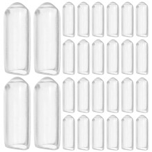 1200 Pcs Pegboard Hooks Protector Rubber End Caps Flexible Tip Cover