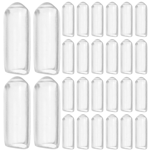1200 Pcs Pegboard Hooks Protector Rubber End Caps Flexible Tip Cover