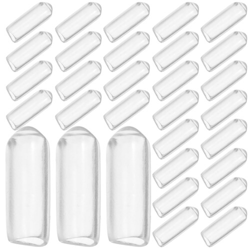 1200 Pcs Pegboard Hooks Protector Rubber End Caps Flexible Tip Cover 2