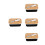 4Pcs Butter Dish With Lid Airtight Container And 10