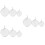 9 Pcs Training Targets Precision Hanging Shooting Supplies 9