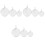 9 Pcs Training Targets Precision Hanging Shooting Supplies 5
