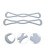 2pcs Stretch Rope Arm Trainer Back Muscle Training Equipment 6