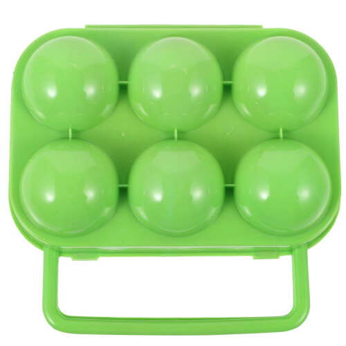 Duurzame Plastic Eierhouder Groen Voor Kamperen 1