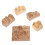 5 Pcs Mountain Mini Decor Mountains Craft Molds Light Brown 7