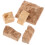 5 Pcs Mountain Mini Decor Mountains Craft Molds Light Brown 10