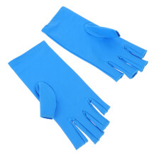 1 paar uv-bestendige nagelkunst handschoenen voor fototherapie