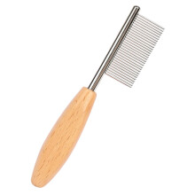 Portable Pet Hair Comb For Dogs And Cats Wear-Resistant Detangling Tool With Smooth Teeth Lightweight Ergonomic Design