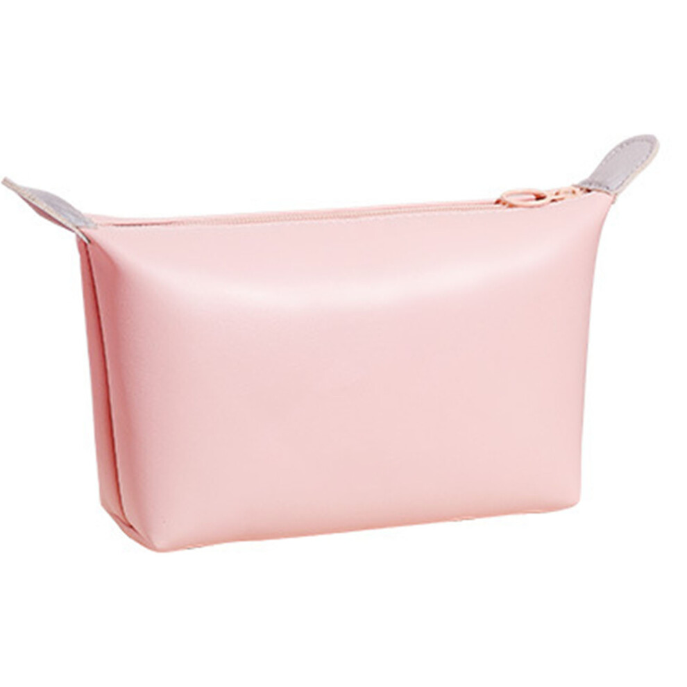 PU Leather Large Makeup Bag Waterproof Travel Cosmetic Organizer