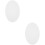 2Pcs Oval Oil Painting Canvas Frame For Art Students Beginners Tool 6