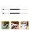 4Pièces Accessoires Dessin Feutre Plastique Pro 11