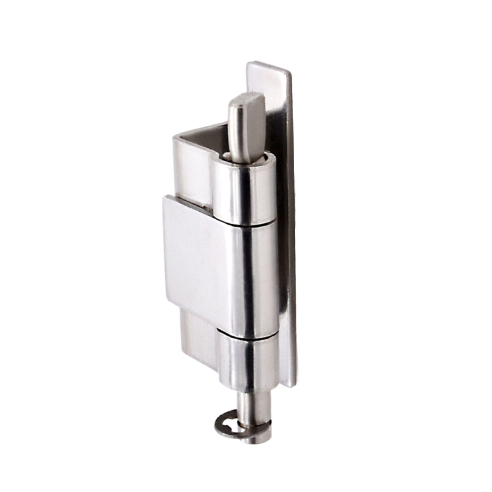 2 Pcs Hidden Type Stainless Steel Door Hinge For Furniture Cabinet 034170813306
