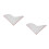 4 Pcs Acrylic Flower Pattern Splash Guard For Bathtub And Sink 10