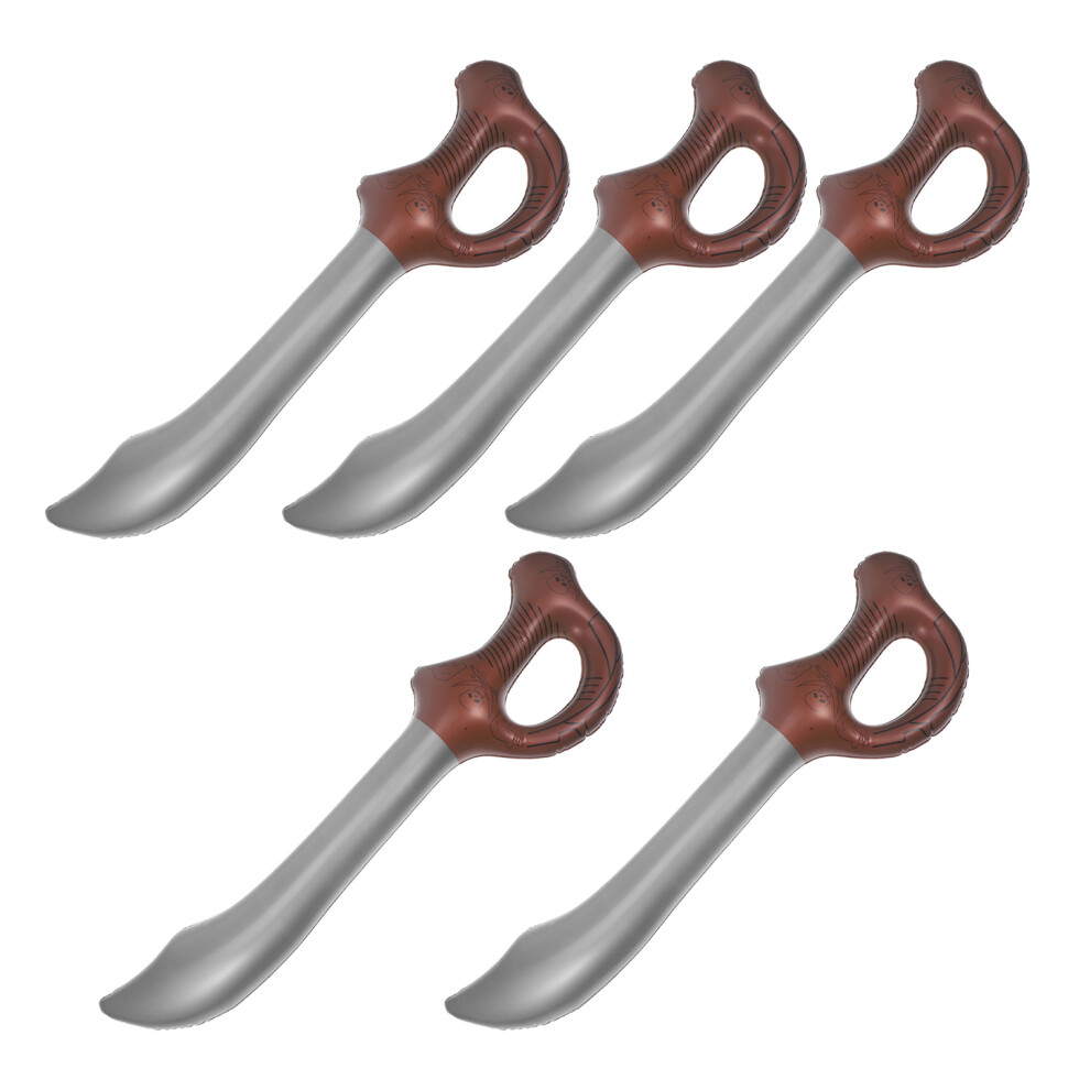 Ohphcall 10 Pcs Inflatable Pirate Swords For Kids Stage Performance Prop