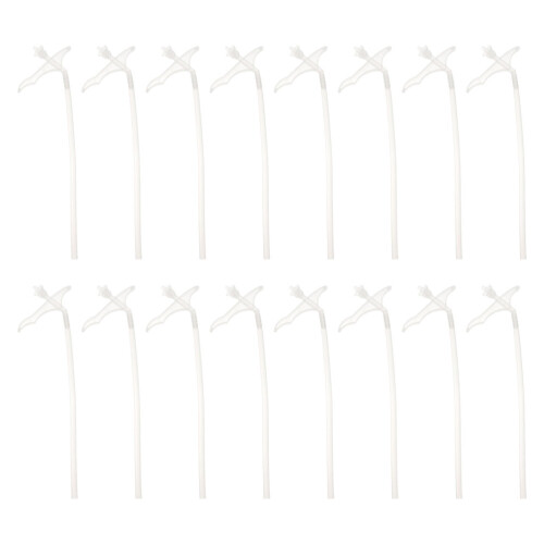 80 Pcs Extended Foaming Tube For DIY Spray Applicator Clear Plastic 1