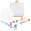 1Set Compact White Desktop Mini Easel DIY Canvas Stand for Painting 1