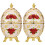 2Pcs Automatic Toothpick Holder Retro Dispenser Case Container 2
